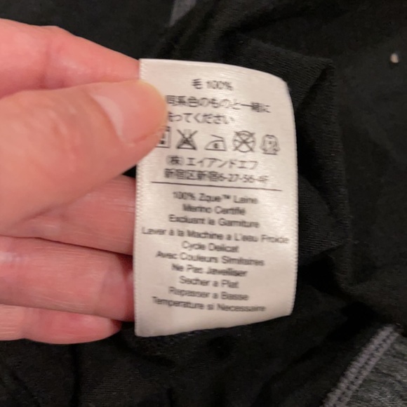 Ibex Merino Wool Full Zipper Lightweight Black Gray Sweater-Medium - Picture 10 of 15